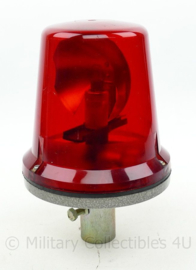 Zwaailicht rood 6 volt voor voertuigen - 26,5 x 12 x 10 cm - origineel