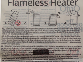 10 stuks Orifo Flameless Heater MRE Orifo Chemical heating bag The outdoor heater Solution - voor eten - snel je eten verhitten zonder vuur - origineel