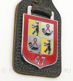 KL borsthanger 47 Pantserinfanteriebataljon Menno van Coehoorn - 8 x 4 cm - origineel