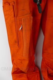 MLD Marine Luchtvaartdienst drysuit oranje - merk MarinAssist Albatross - maat Large (185 cm) - gedragen - origineel