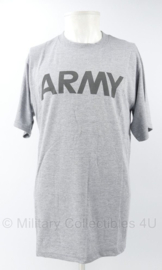 US Army Soffe dri-release grijs T -shirt met opdruk "Army" - Small of Medium - nieuw - origineel