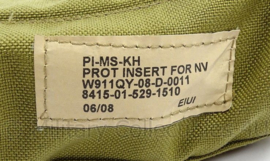 Nederlandse leger en US Army Protective insert for Night Vision pouch insert -  Padded tas voor in de veldfles tas - Eagle Industries - 12x7x14 cm - ongebruikt - 12x7x14 cm (binnenmaat)origineel
