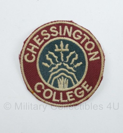 Embleem Chessington College - diameter 6 cm - origineel