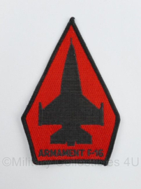 Embleem Armament F16 - 13 x 8,5 cm - origineel