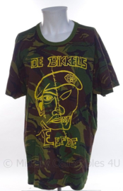 KL Woodland shirt "de bikkels  Eefde" - Garde Grenadiers - korte mouw  - gebruikt - maat 8090/0515 - origineel