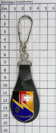 Bundeswehr 1st NATO Signal Battalion sleutelhanger - 14 x 4 cm - origineel