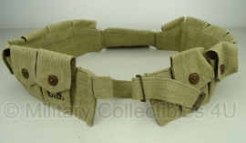 US Cavalry pre WW1 bandoleer khaki