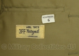 Belgische field service dress 1973 - maat 3 = Small - origineel