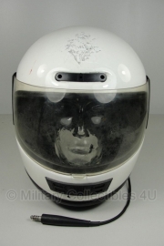 Britse politie motorhelm - merk Everoc classic - 57 cm. (Medium)