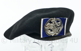 KL Nederlandse leger Cavalerie baret met insigne - Hassing BV - maat 57 - origineel