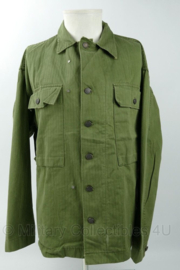 HBT jacket Herringbone Twill Jacket Men - replica wo2 - OD green No.3 -  Large - verouderd