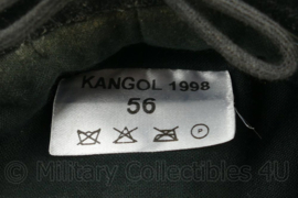 Baret Brandweer Ministerie van Defensie met insigne - maat 56 / 1998 - maker Kangol - Zeldzaam! - origineel