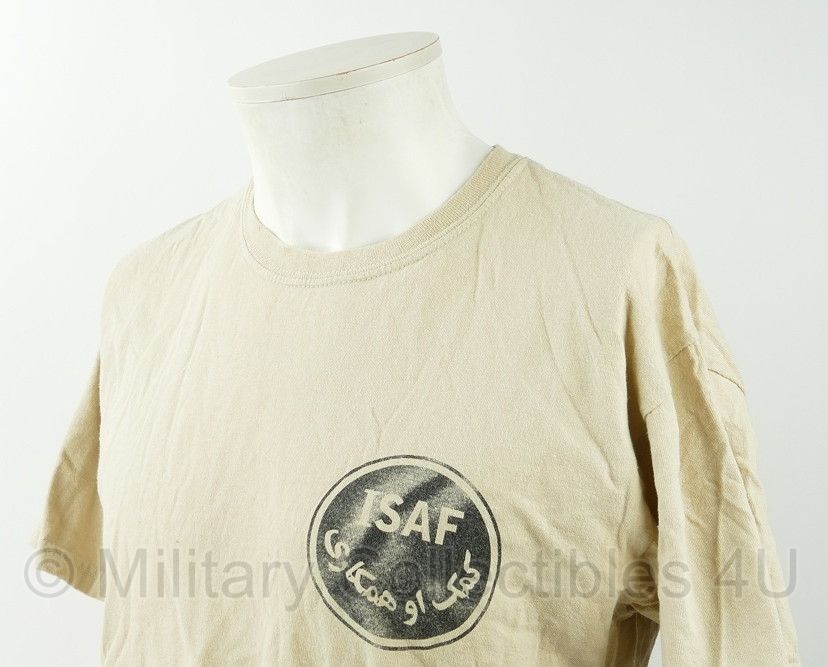 KL T-shirt ISAF TK Survival Run - maat Medium - gedragen - origineel