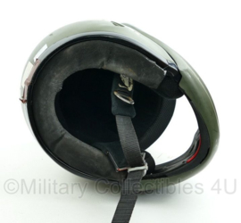 Groene militaire motorhelm integraalhelm - gebruikt - maat Large (59-60) - origineel