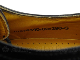 KL Koninklijke Landmacht DT schoenen zwart met lederen zool - NIEUW IN DOOS - merk Avang - maat 290S=45 smal   - origineel