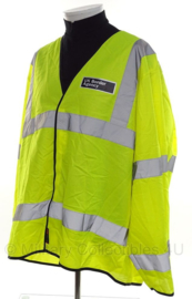 UK Border Agency geel reflectie dunne overjas - size XXL - origineel