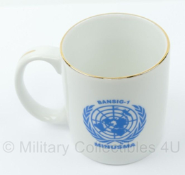 VN UN Bansig-1 Minusma koffiekopje in doosje - origineel