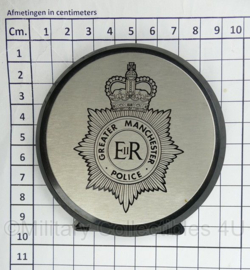 Brits Bureau bord Greater Manchester Police - 9,5 x 9 cm - origineel
