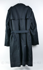 KMAR Koninklijke Marechaussee zwarte lange mantel met voering - maat 51 uit 2002 - origineel