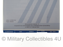 KLU Luchtmacht handboek - Handbook Force Protection ICCS OCnr. 13-5300-104- origineel