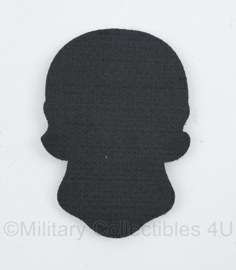 Oekrainse leger Skull patch UKRAINE - met klittenband - 9,5 x 6,5 cm