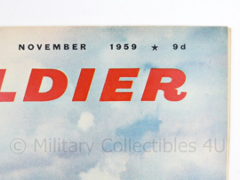 The British Army Magazine Soldier November 1959 - 30 x 22 cm - origineel