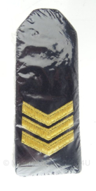 KM Koninklijke Marine schouder epauletten "Sergeant" - nieuw in verpakking - origineel