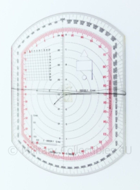Nederlands leger gradenboog  groot - 17x22 cm - origineel