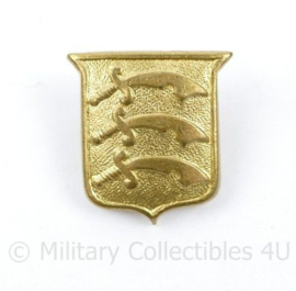 WO2 Britse cap badge onbekend - 2,5 x 2,5 cm - origineel