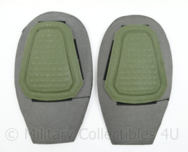 Defensie style kniebeschermers voor Combat Pants groen - 25 x 15 cm - origineel