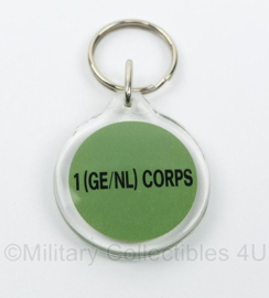 sleutelhanger 1 GE NL Corps Duits Nederlandse Corps - 6,5 x 4 cm - origineel