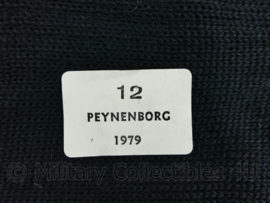 Defensie 1970 Peynenburg wintersokken zwart - nieuw - maat 12 - origineel