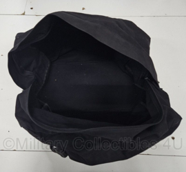 Universele zware kwaliteit canvas draagtas voor uitrusting zwart - 58 x 32 x 40 cm - gebruikt - origineel