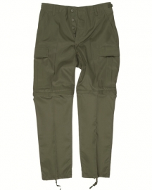 Afritsbroek ZIP-OFF Field trousers - groen