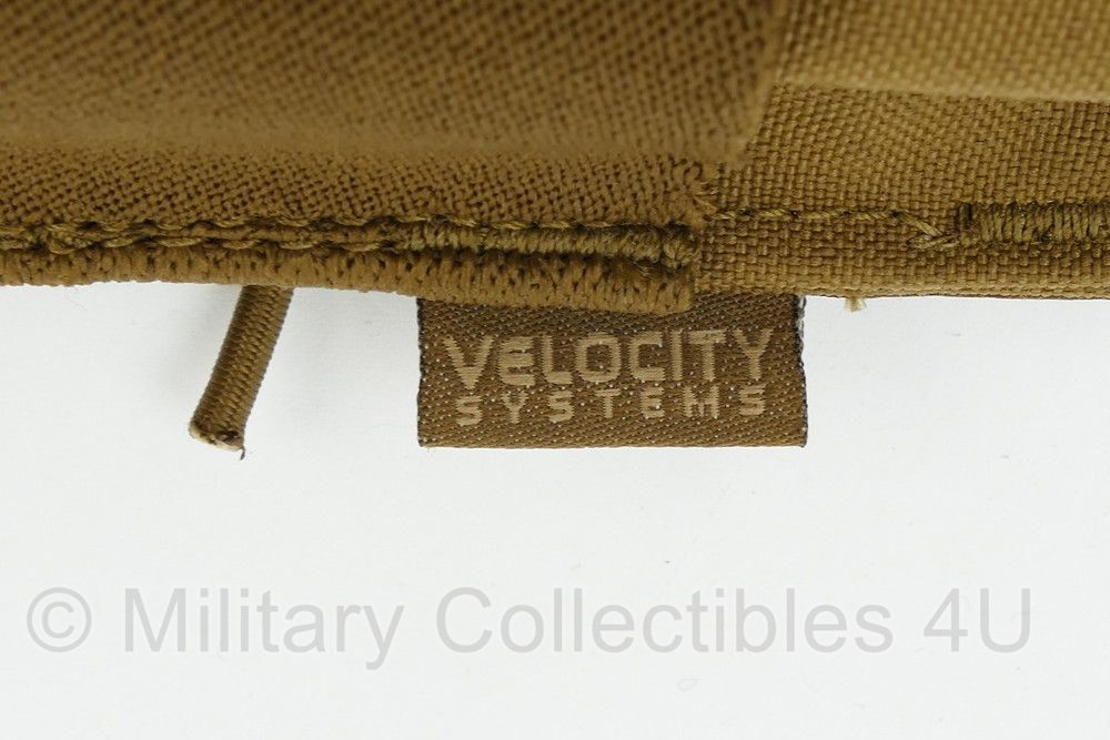 Velocity Systems VPB-10 Helium Whisper MBITR/152 Radio Pouch Coyote - 8½ x 4½ x 15 cm - origineel