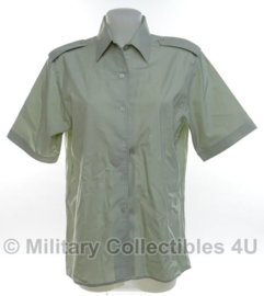 KL DT2000 DAMES blouse licht groen - korte mouw - licht gebruikt - maat 42 - origineel