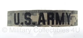 Borstembleem ACU camo 'U.S. Army' - met klitteband - origineel