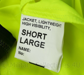 Britse Politie jacket lightweigt High Visability  met portofoon houders - nieuw - Large Short - origineel