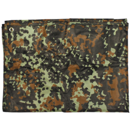 Compact afdekzeil 300 x 300 cm. FLECKTARN - met draagtas