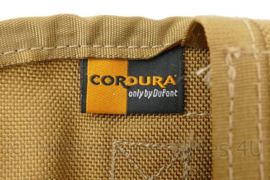 Profile Equipment Coyote MOLLE tassen met Rabintex kogelwerende zijplaten voor vest - 21 x 17½ x 3 cm - origineel