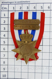 Ereteken voor orde en Vrede met gesp 1948 1949 - 8 x 5 cm - TOPSTAAT -origineel