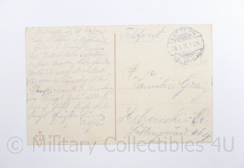 WO1 Duitse Postkarte 1917 Heil und Segen bringen  - 14,5 x 9 cm - origineel