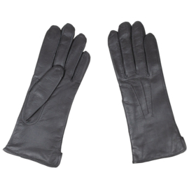 KL Nederlandse leger handschoenen ZONDER riempje DAMES - zwart leer - NIEUW - maat 8 (vallen klein uit)- origineel
