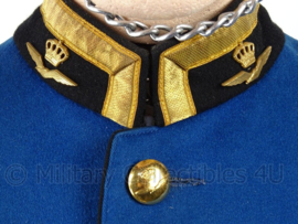 KLu Luchtmacht Muziekkorps uniform set met broek, schoenen, jasje en muts - met originele insignes en medailles - maat - origineel