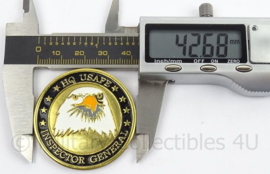 USAFE HQ Inspector General Coin - Best of the Best - doorsnede 4,3 cm - origineel