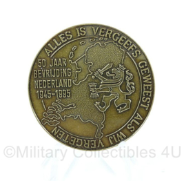 Nederlandse Defensie coin - 50 jaar bevrijding 1945-1985-  origineel