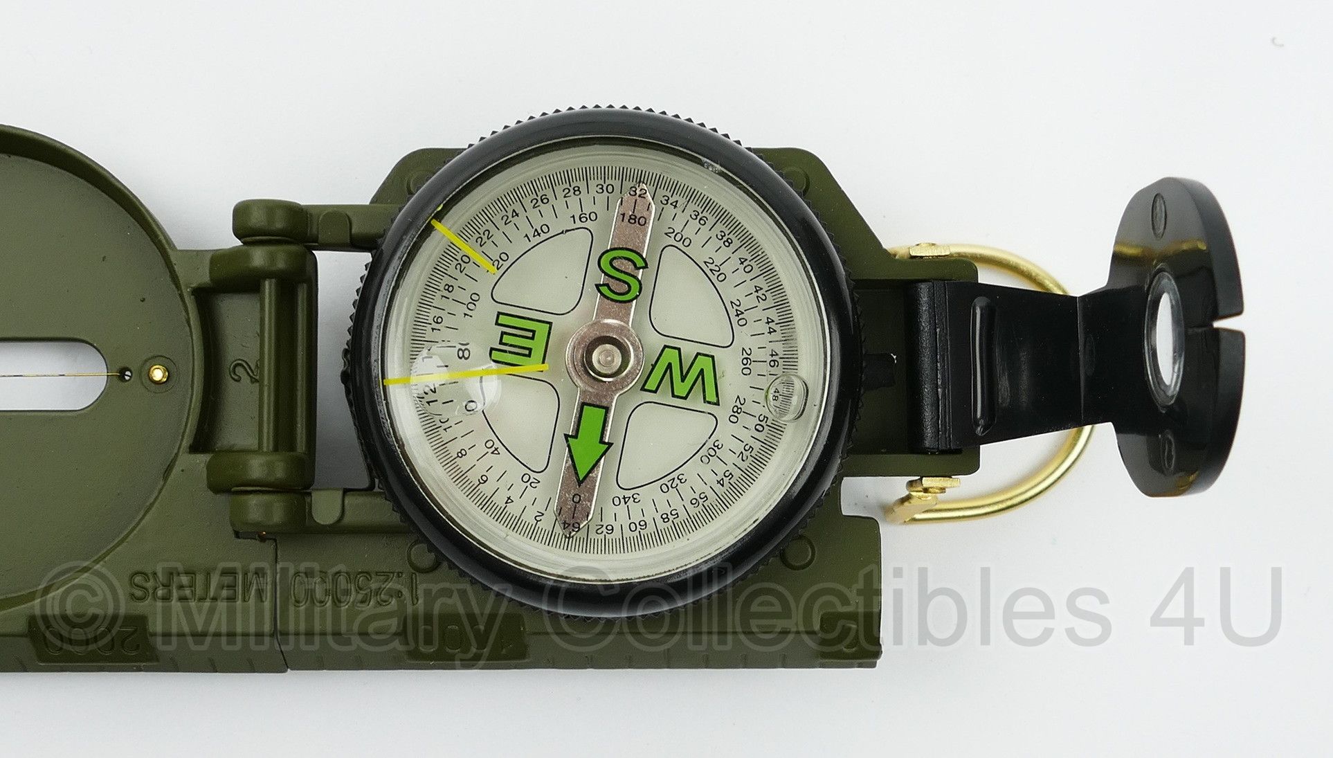 Survival Tactical kompas - groen metaal