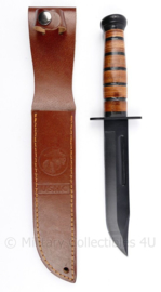 USMC knife - leren grip en schede (ka-bar) model!
