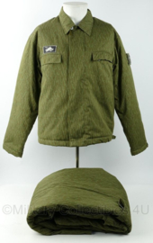 DDR NVA panzerjacke met broek Strichtarn camo - winter uniform - meerdere maten -origineel