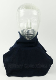 KMAR of Politie colsjaal donkerblauw - 65% polyester wol 35% katoen - origineel